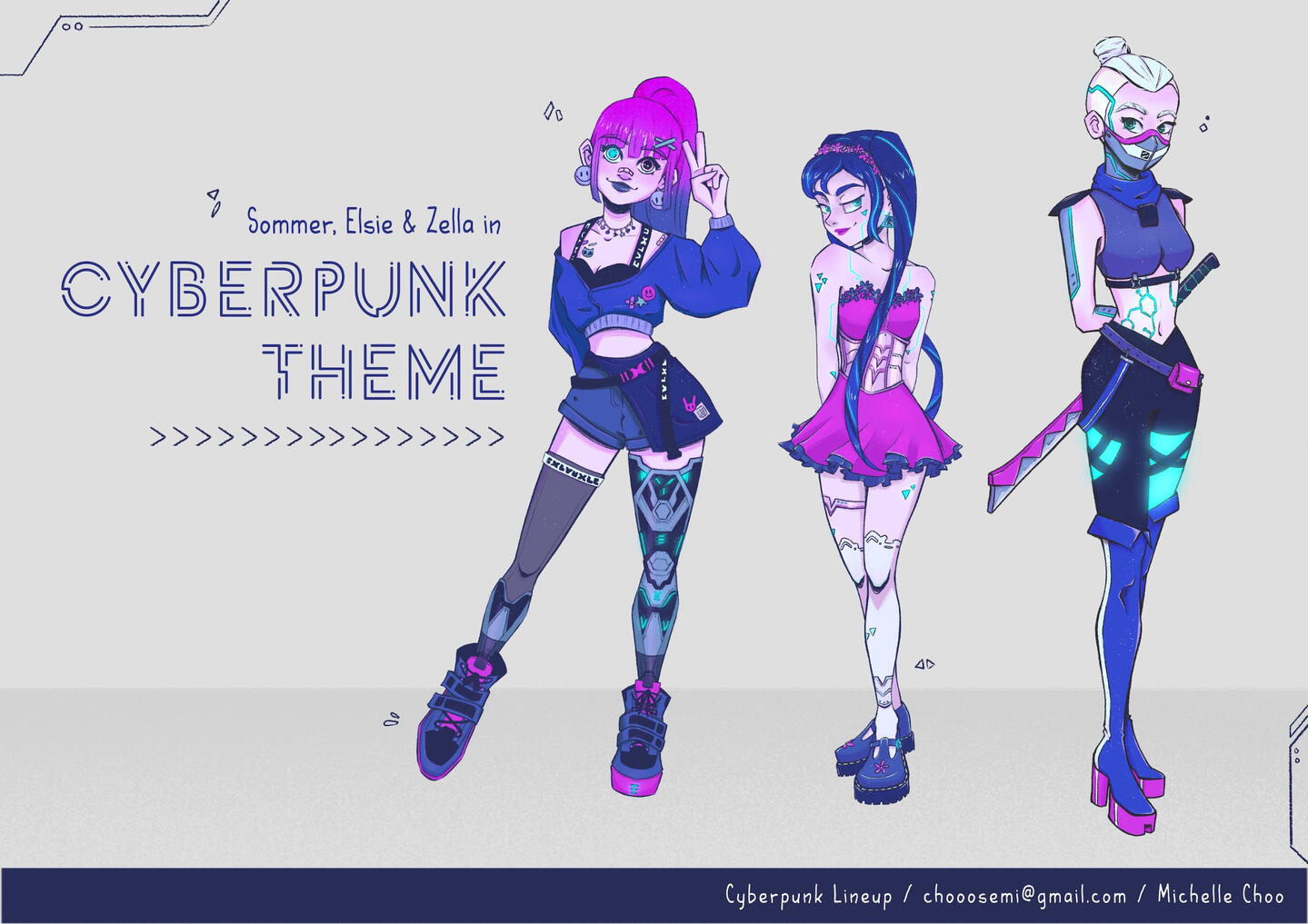 Cyberpunk Lineup